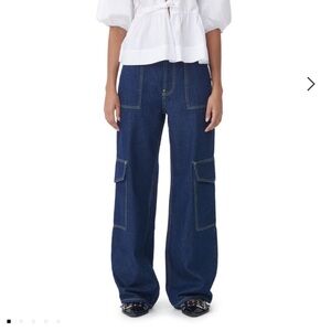 GANNI Rinse Denim Angi Jeans